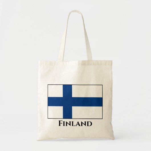 Finse vlag tote bag (Voorkant)