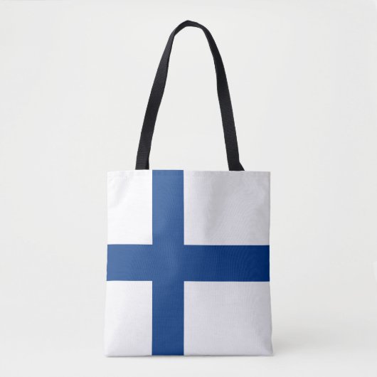 Finse vlag tote bag (Voorkant)