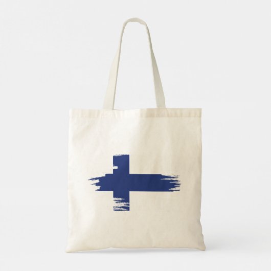 Finse vlag tote bag (Achterkant)