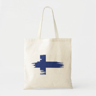 Finse vlag tote bag