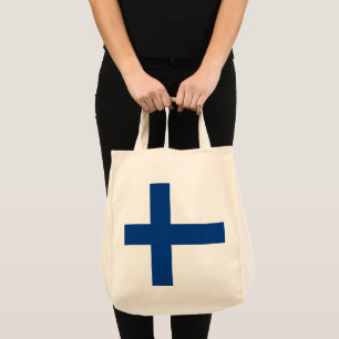 Finse vlag tote bag