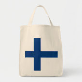 Finse vlag tote bag (Voorkant)