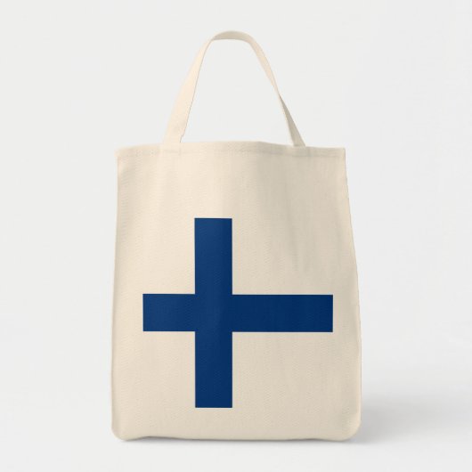 Finse vlag tote bag (Voorkant)