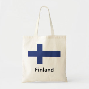 Finse vlag tote bag