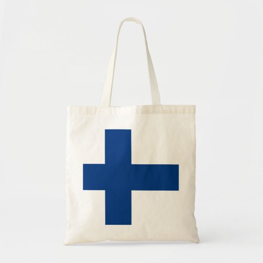 Finse vlag tote bag (Voorkant)