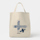 Finse vlag tote bag (Achterkant)