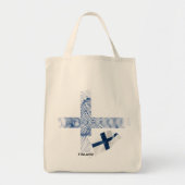 Finse vlag tote bag (Voorkant)