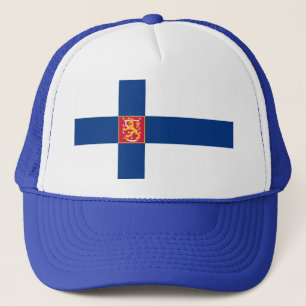 Finse vlag trucker pet