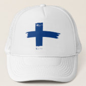 Finse vlag trucker pet (Voorkant)