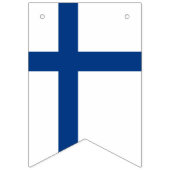 Finse vlag vlaggetjes (Tweede vlag)
