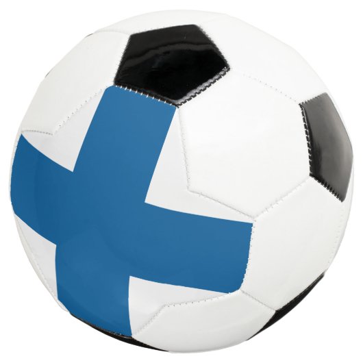 Finse vlag voetbal (Drie kwart)