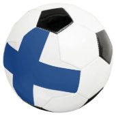 Finse vlag voetbal (Drie kwart)