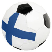 Finse vlag voetbal (Drie kwart)