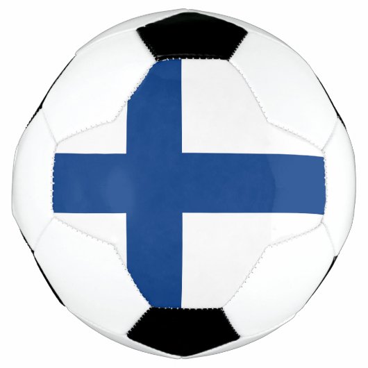 Finse vlag voetbal (Voorkant)