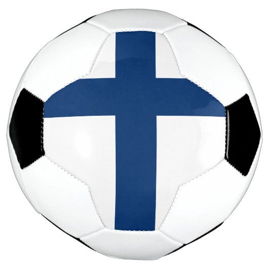 Finse vlag voetbal (Gedraaid)