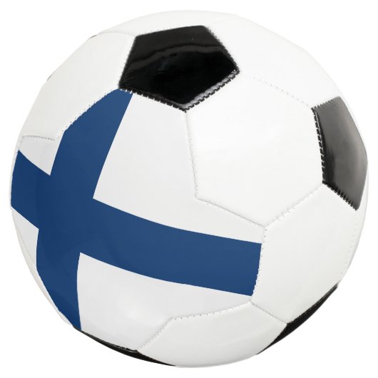 Finse vlag voetbal (Drie kwart)