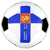 Finse vlag voetbal (Gedraaid)