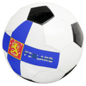 Finse vlag voetbal (Drie kwart)