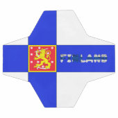 Finse vlag voetbal (Enkel)