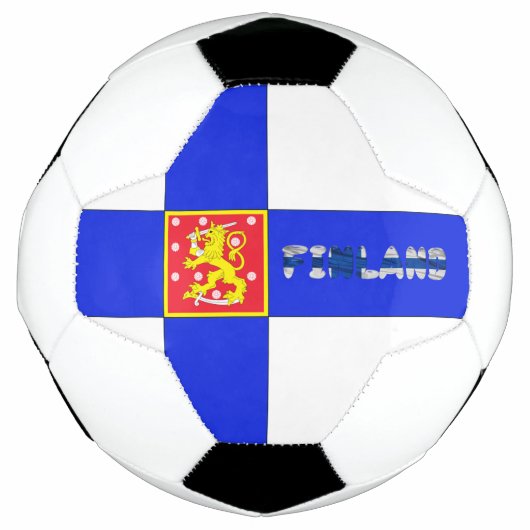 Finse vlag voetbal (Voorkant)