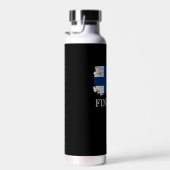 Finse vlag waterfles (Rechts)