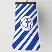 Finse vlaggen golfheadcover (Draai 90)