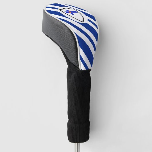 Finse vlaggen golfheadcover (Schuin)