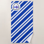 Finse vlaghanddoek strandlaken (Voorkant)