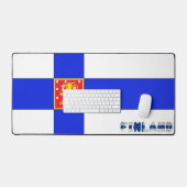 Finse wapenmantel bureaumat (Keyboard & Muis)