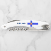 Finse wapenmantel kurkentrekker (Achterkant)