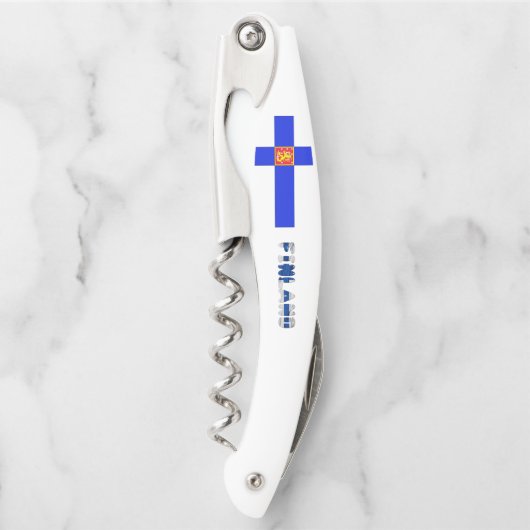 Finse wapenmantel kurkentrekker (Voorkant)