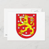 Finse wapenstilstand Briefkaart (Voorkant / Achterkant)