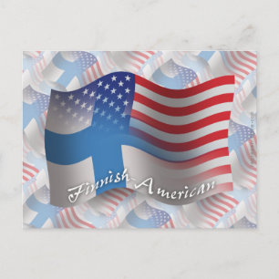 Finse Waving Flag Briefkaart