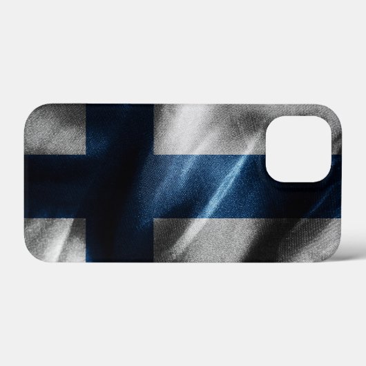Finse zijde vlag Case-Mate iPhone case (Achterkant (horizontaal))
