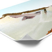 FINSTERAARHORN Swiss Alps Panorama 360° Poster (Hoek)