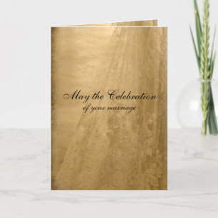 Fintage Wedding-creditcard Kaart