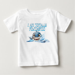 Fintastic Baby Shark T-Shirt Mooie Oceaan