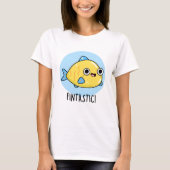 Fintastic Funny Fish Pun T-shirt (Voorkant)