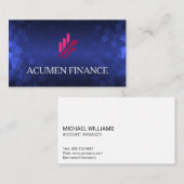 Fintech Logo | Moderne Tech AI Visitekaartje (Voorkant / Achterkant)