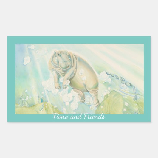 "Fiona and Friends" Stickers (Voorkant)