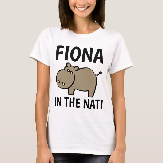 FIONA CINCINNATI HIPPO T-Shirts (Voorkant)
