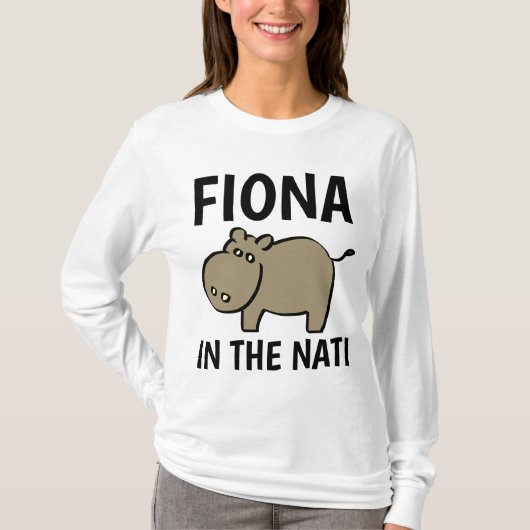FIONA CINCINNATI HIPPO T-Shirts (Voorkant)