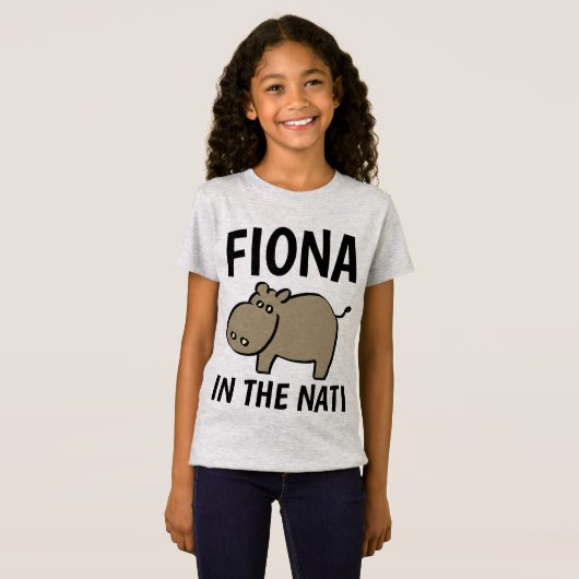 FIONA CINCINNATI HIPPO T-Shirts (Voorkant volledig)