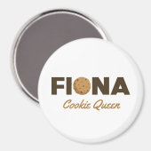 Fiona cookie koningin magneet (Voorkant / Achterkant)