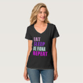 Fiona Eat Sleep Be Repeat Fiona T-shirt (Voorkant volledig)