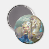 "Fiona en de Eenhoorn" Magneet (Voorkant / Achterkant)