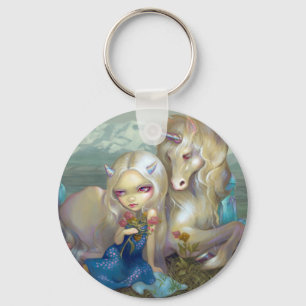 "Fiona en de Unicorn"-Sleutelhanger Sleutelhanger
