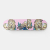 Fiona en het Unicorn SKATEBOARD fantasiepaardje (Horizontaal)