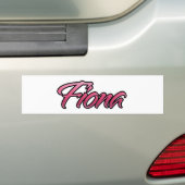 Fiona faded Aufkleber Sticker (Op auto)
