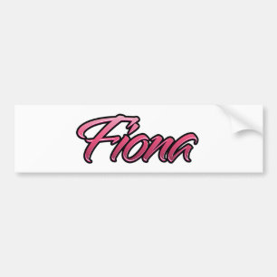 Fiona faded Aufkleber Sticker